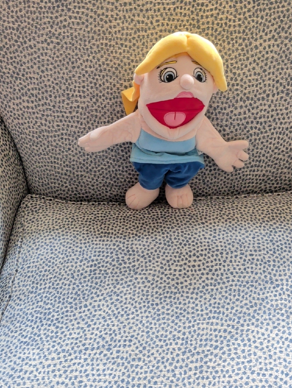 Jeffy's Mom SML Merch Hand Puppet